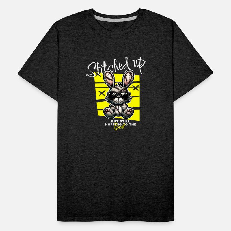 Stitched Up Cool Bunny with Sunglasses