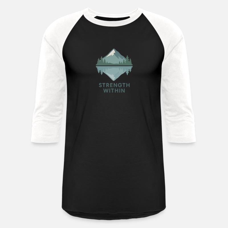 Strength Within – Mountain Reflection Design