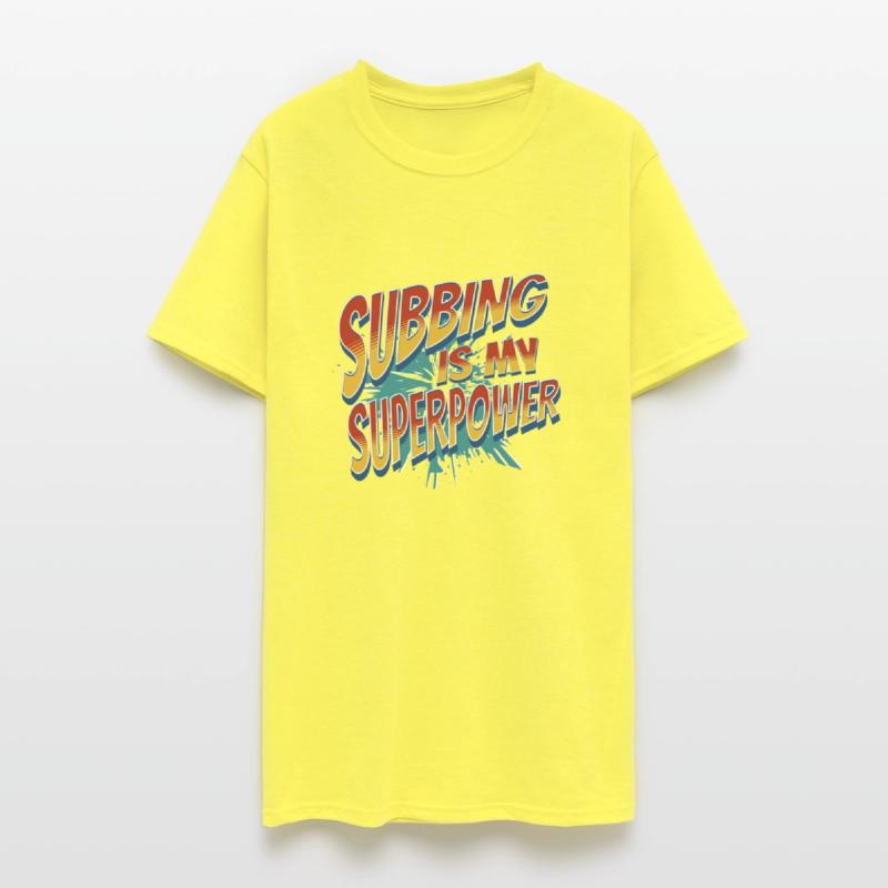 Subbing Is My Superpower Cool Substitute Teacher