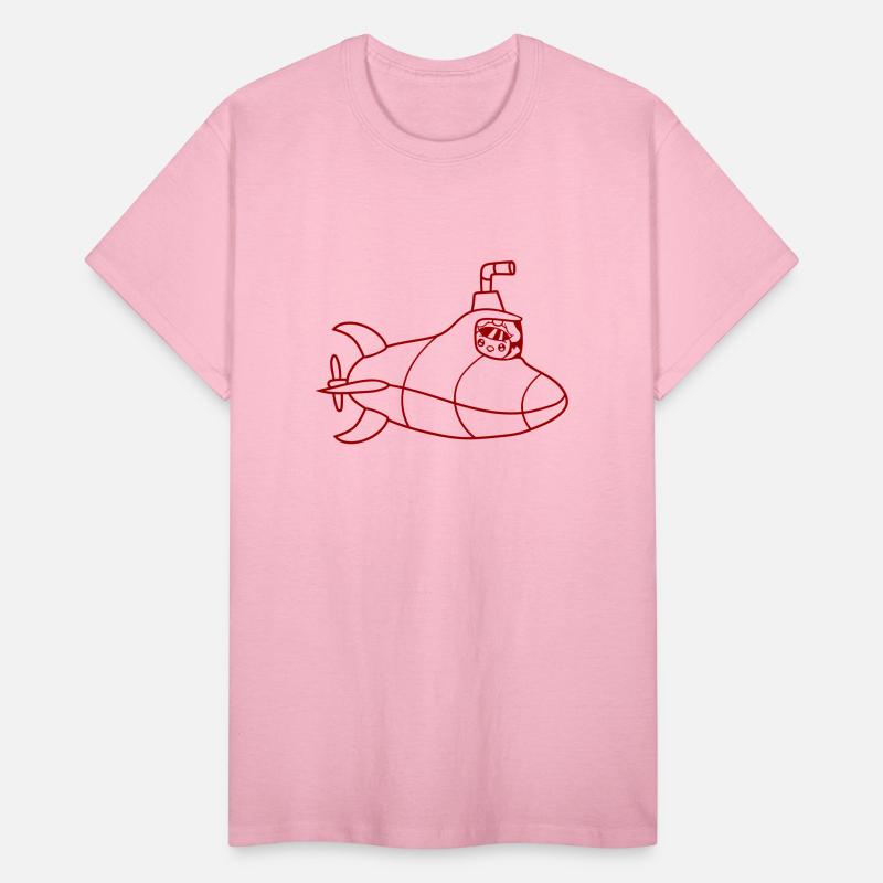 Submarine Bird Duck Captain Chick Cute Comic Fun