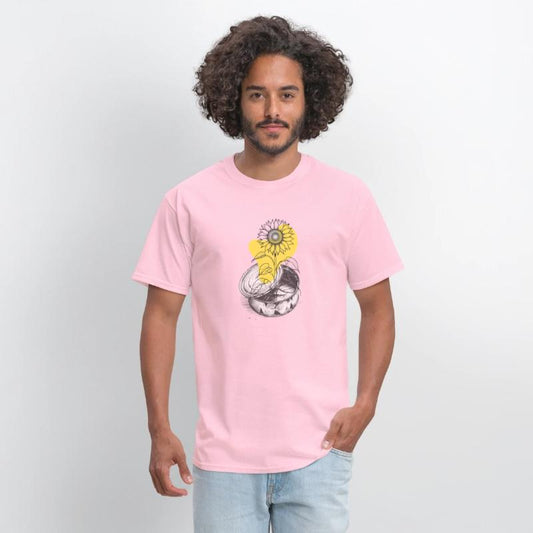 Sunflower from Tin Can Shirt Bold Eco Message Tee