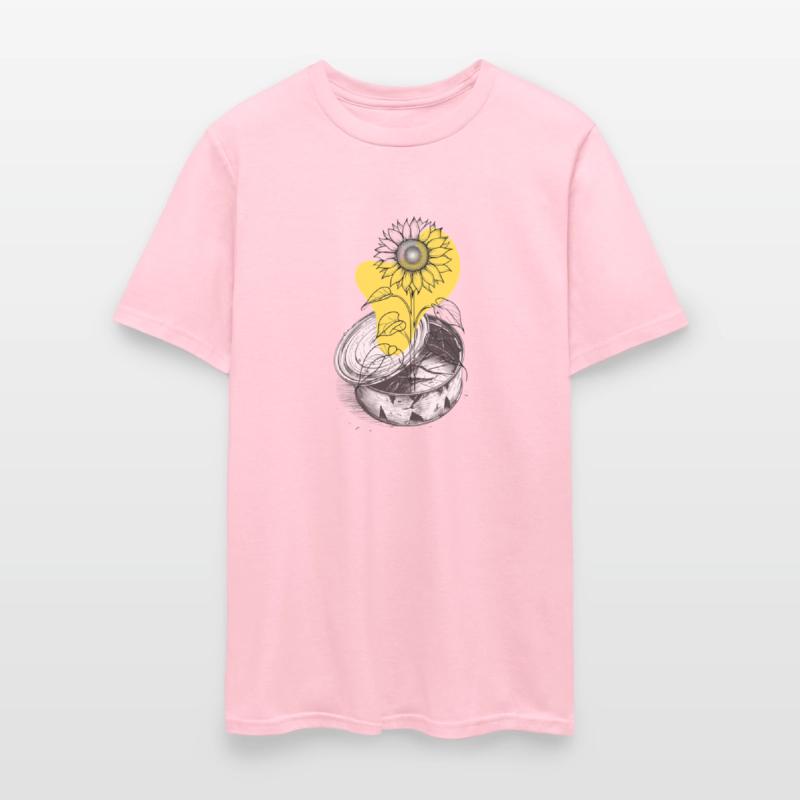 Sunflower from Tin Can Shirt Bold Eco Message Tee