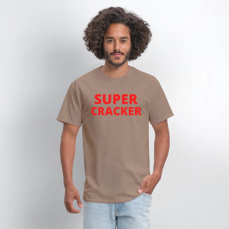 Super Cracker in red letters