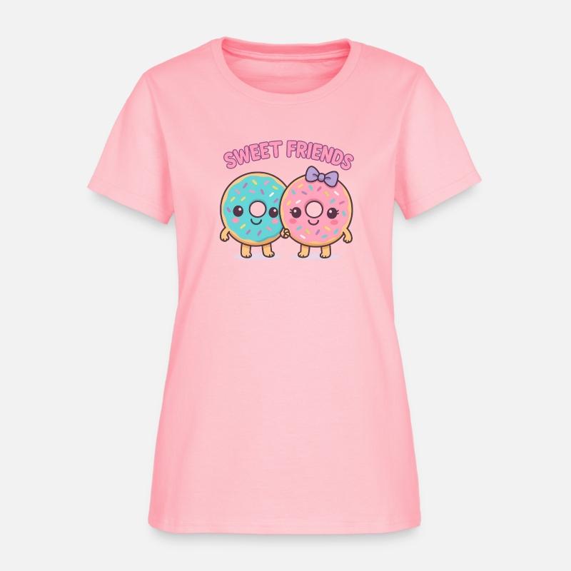 Sweet Donut Friends – Kawaii Pastel Treats T-Shirt