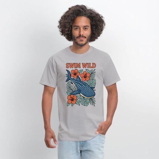 Swim Wild | Tropical Whale Shark Design