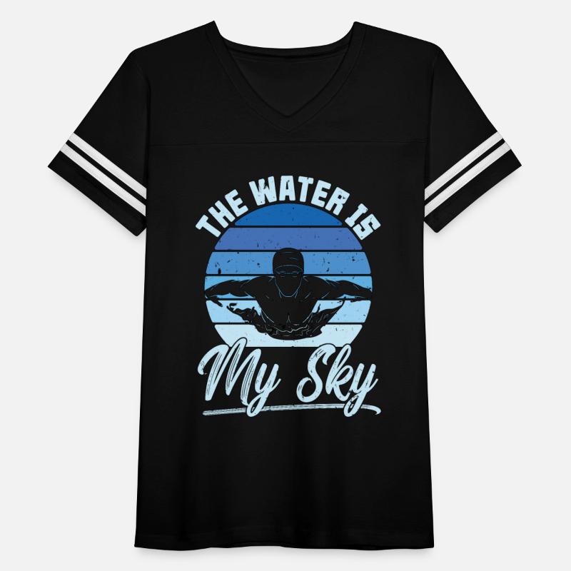 Swimmer The Water Is My Sky Loves Diving Swimmers