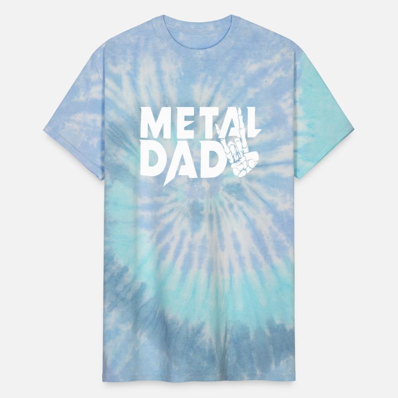 T-shirt de papa en métal, cadeau de papa