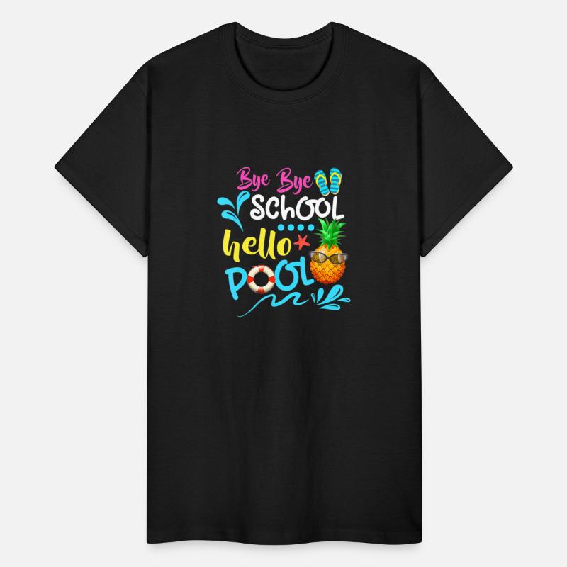 Teacher Student Summer Bye Bye School Hello Pool