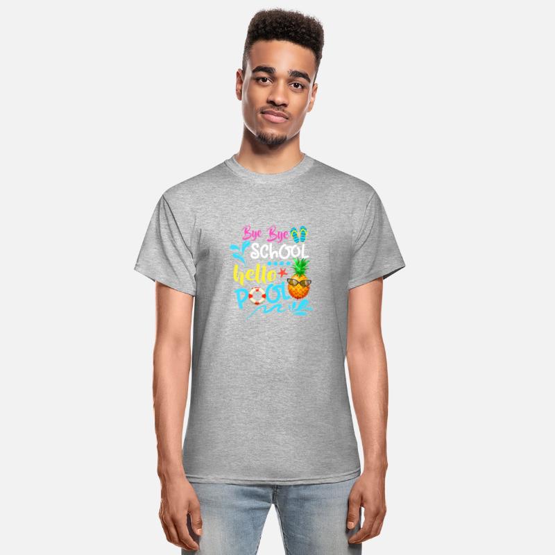 Teacher Student Summer Bye Bye School Hello Pool