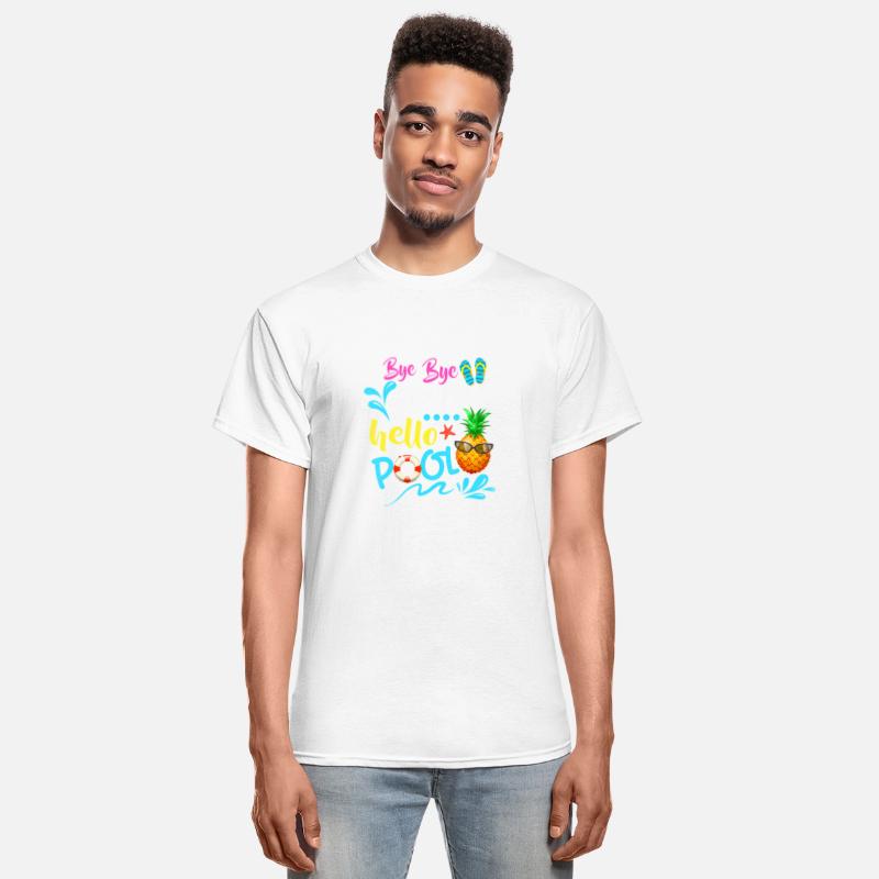 Teacher Student Summer Bye Bye School Hello Pool