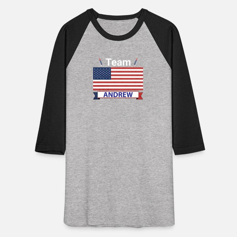 Team Andrew USA American Flag Sta Stripe