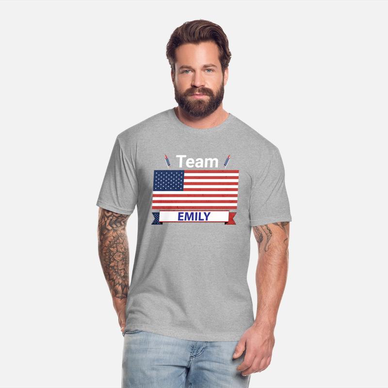 Team Emily USA American Flag Stars