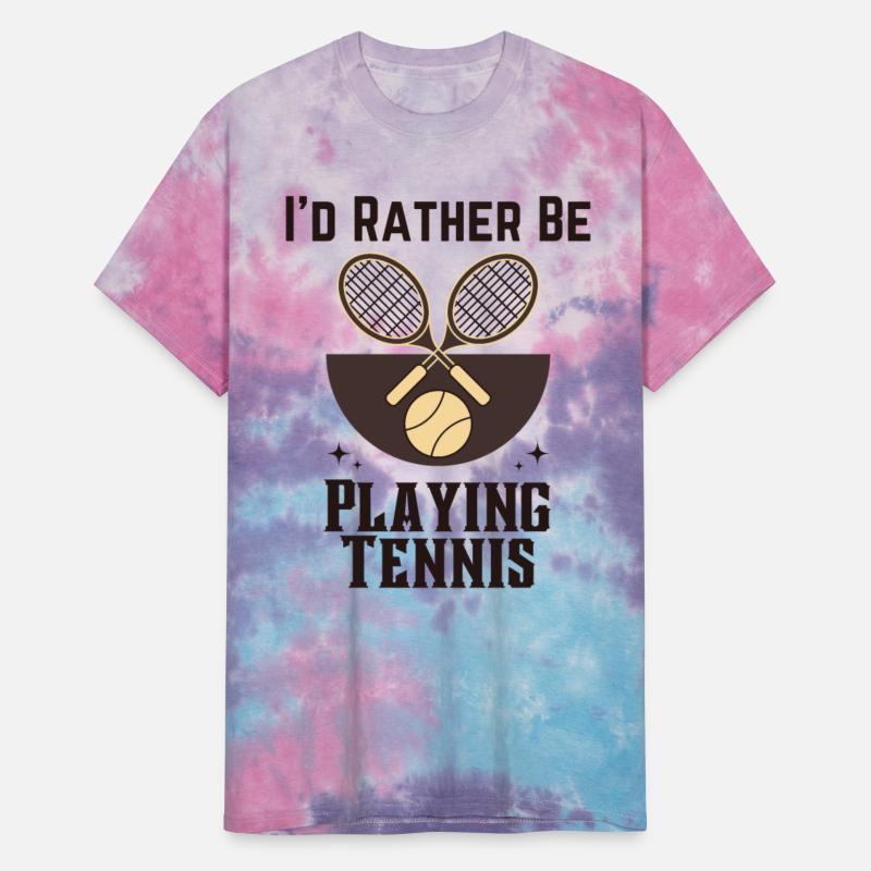 Tennis Lover I'd Rather Be Playing Tennis