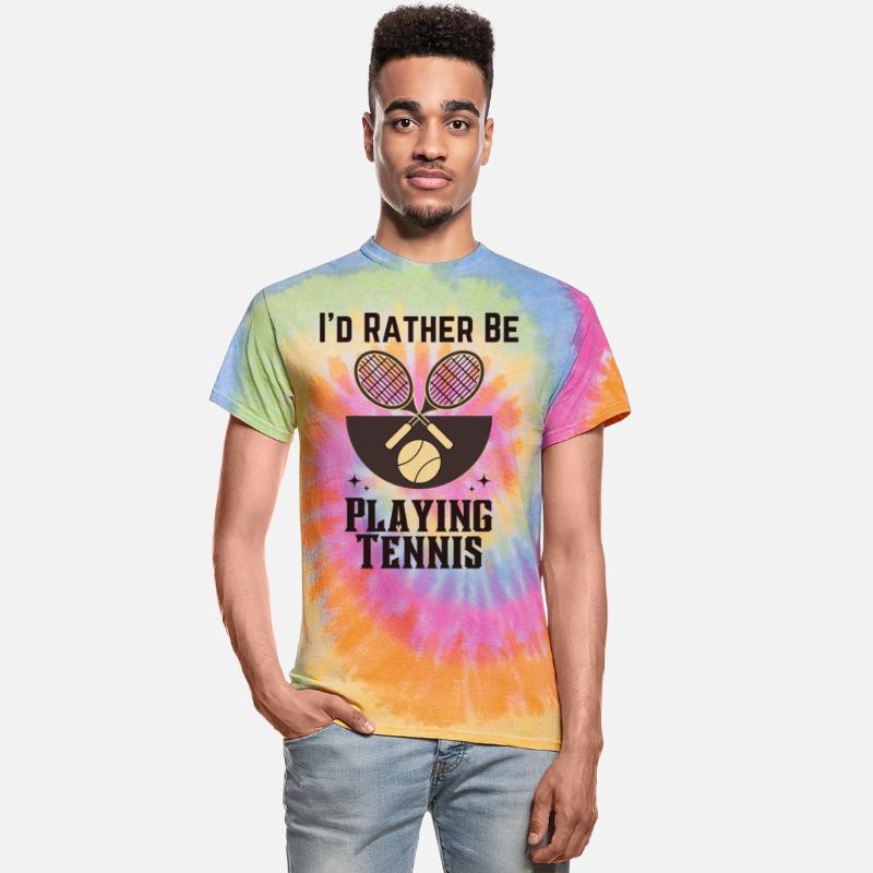 Tennis Lover I'd Rather Be Playing Tennis