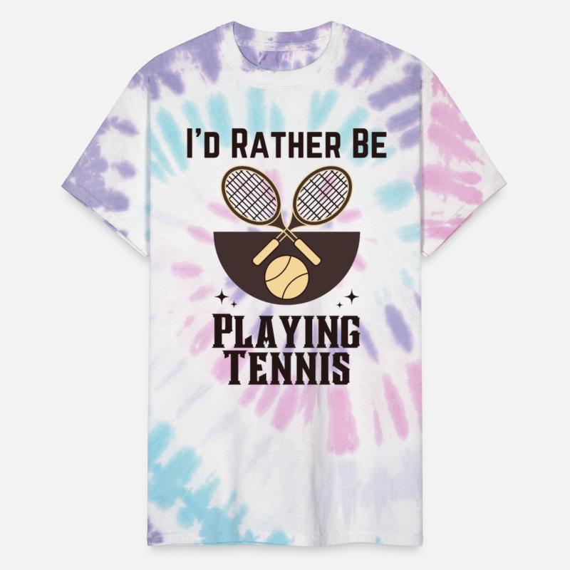 Tennis Lover I'd Rather Be Playing Tennis