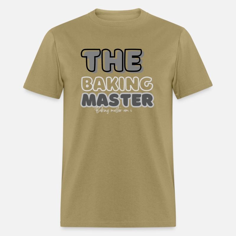 The baking master t-shirts man and woman