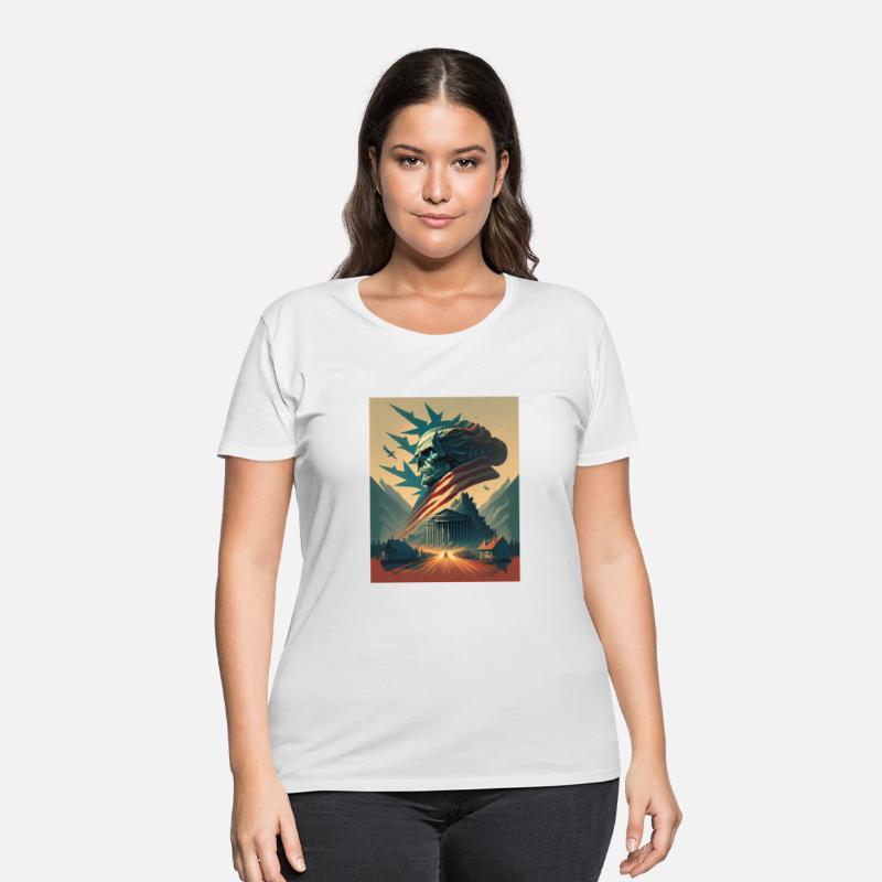 The floating skull on the 4th of July