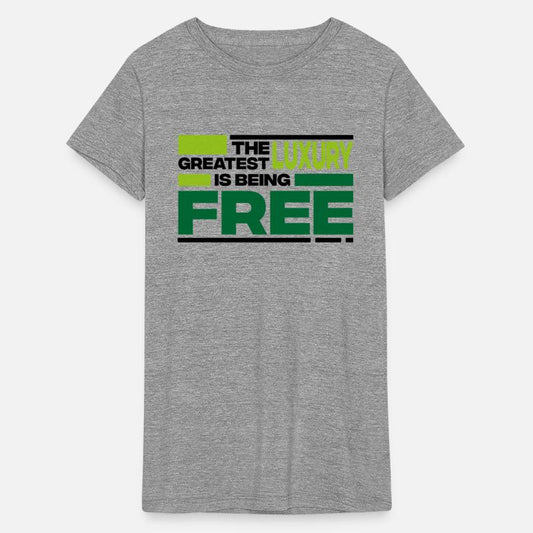 The greatest luxury is being free - Quotes