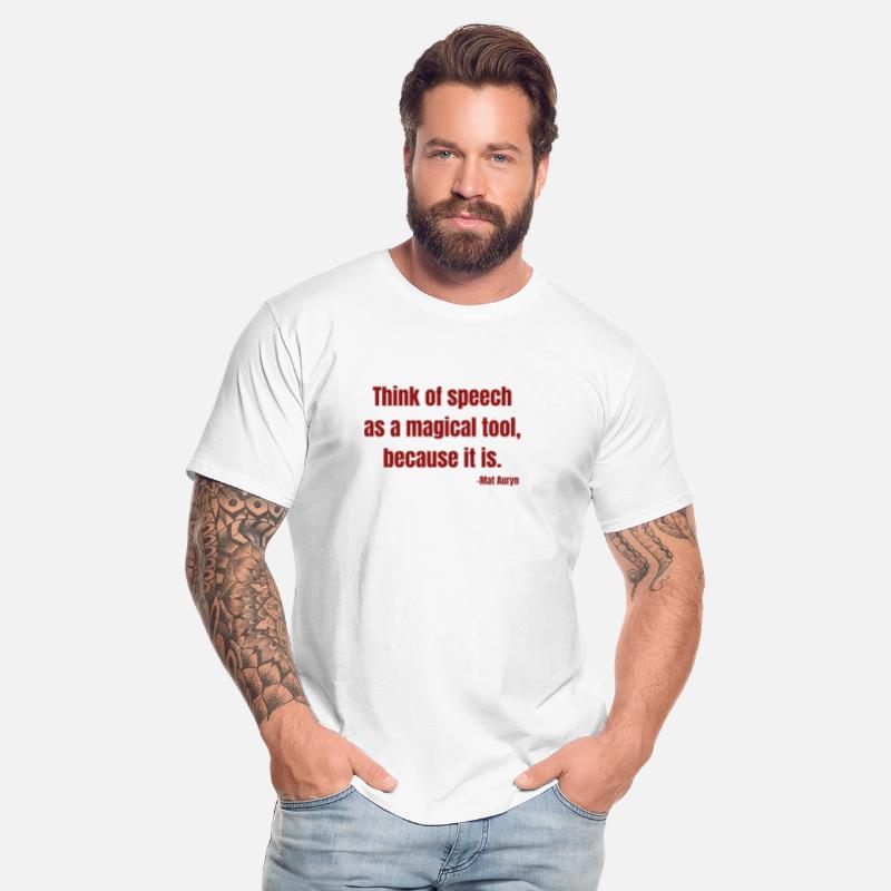 Think of speech as a magical tool because it is