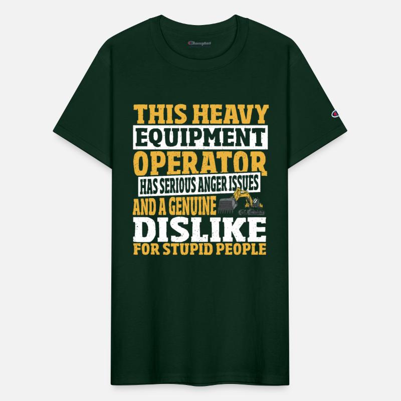 This Heavy Equipment Operator Has Serious Anger