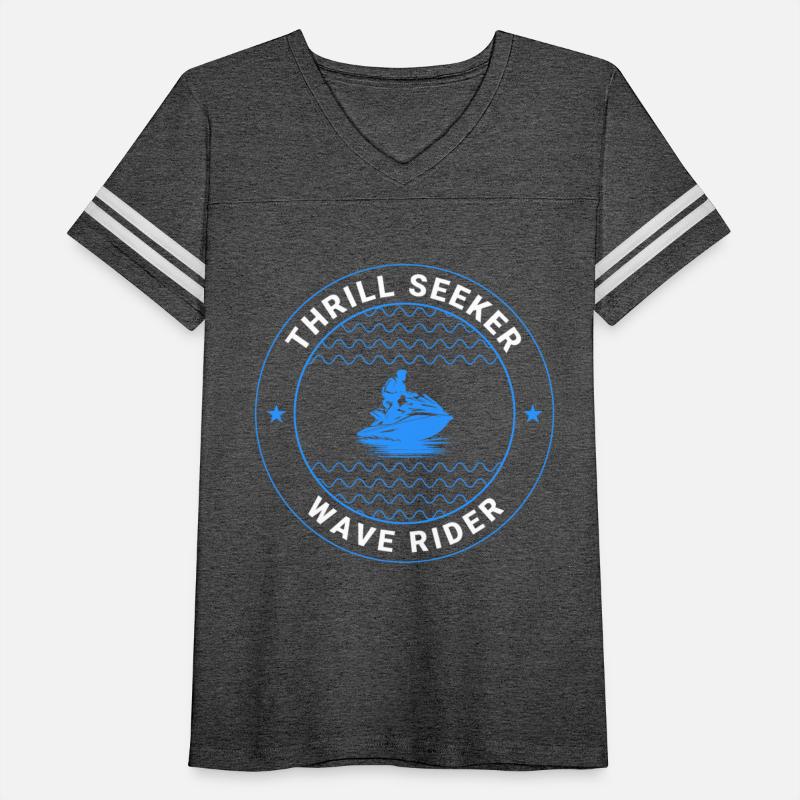 Thrill Seeker Wave Rider Jet Ski Badge