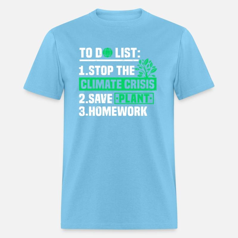 To Do List Stop Climate Crisis Earth Day Planet