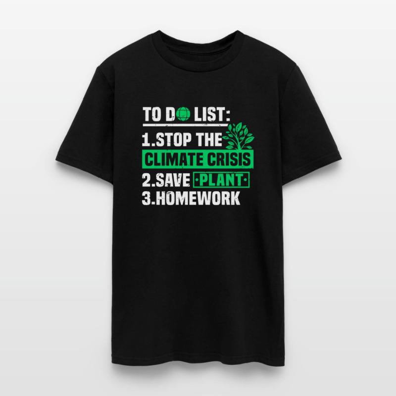 To Do List Stop Climate Crisis Earth Day Planet