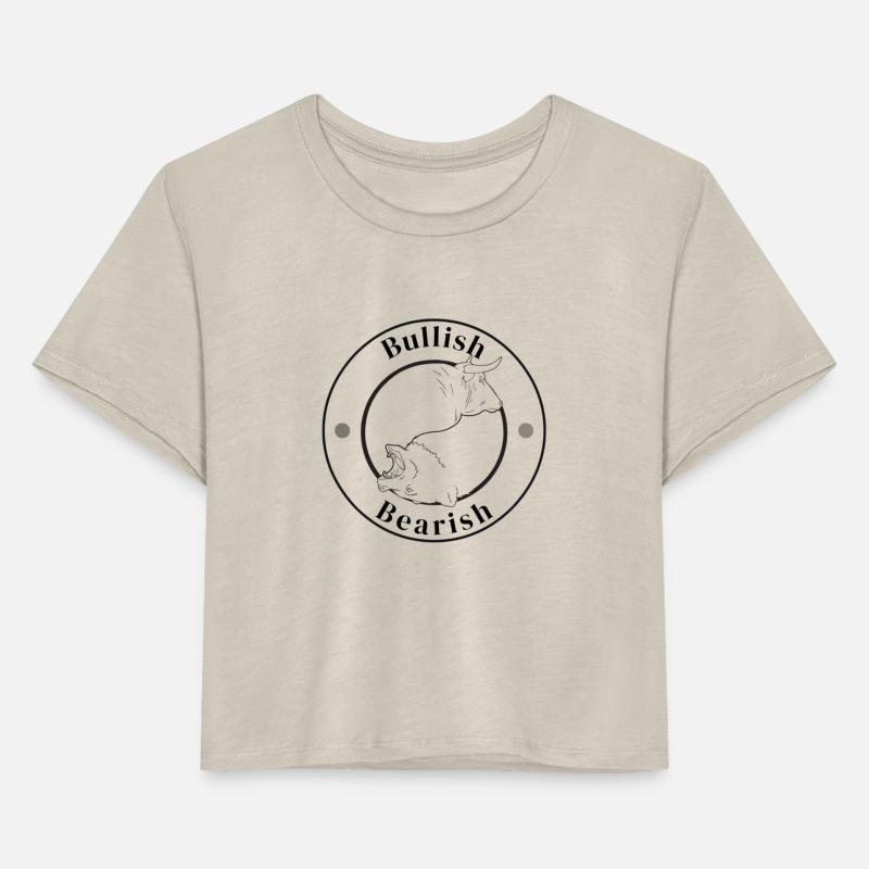 Trading market symbol Bullish vs. Bearish Yin-Yang