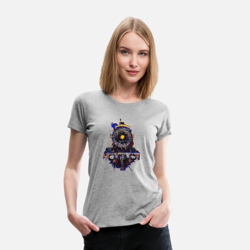 train front old steam engine