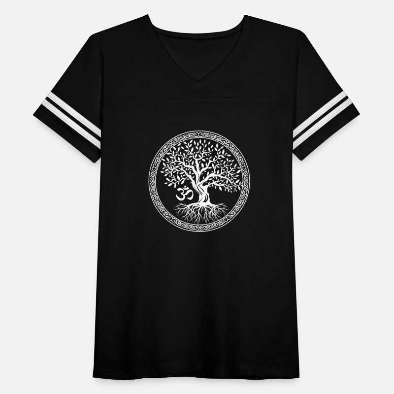 Tree of Life with Om Symbol Yoga