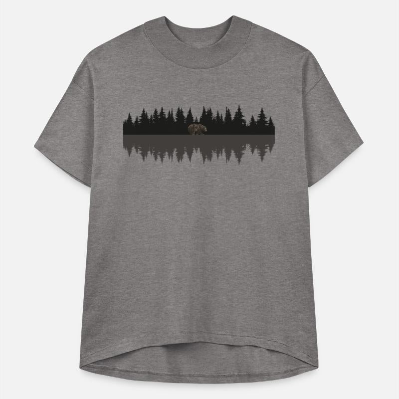 Trees Reflection Wildlife Nature Animal Bear Outdo