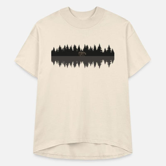 Trees Reflection Wildlife Nature Animal Bear Outdo