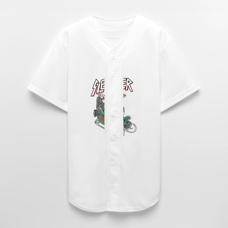 Ugly Christmas Sleigher Heavy Metal Santa Xmas