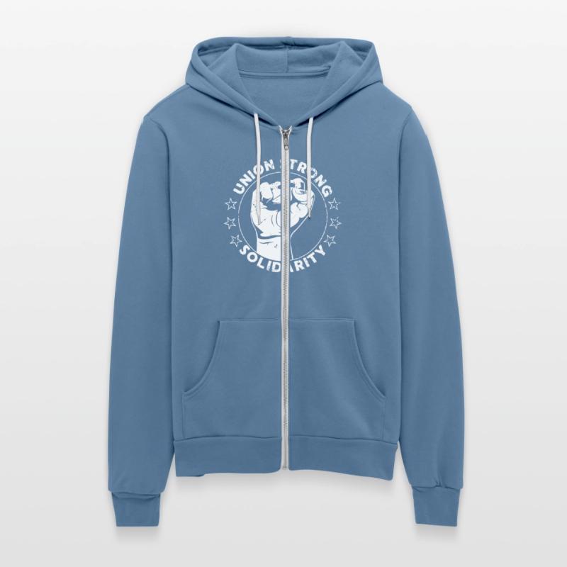 Union Strong Solidarity Fist Workers Rights US Uni