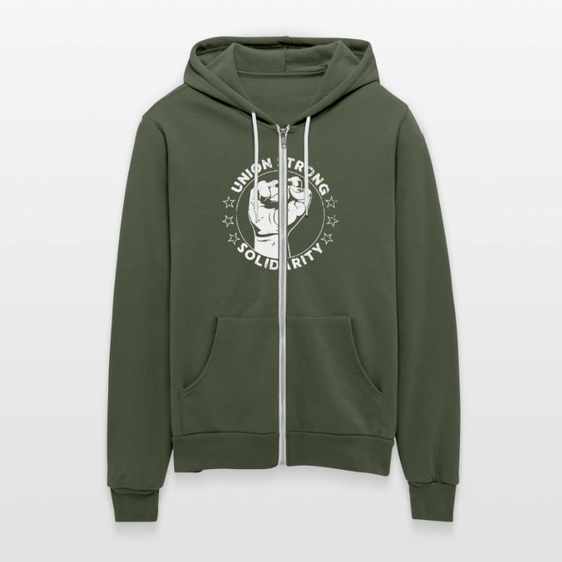 Union Strong Solidarity Fist Workers Rights US Uni