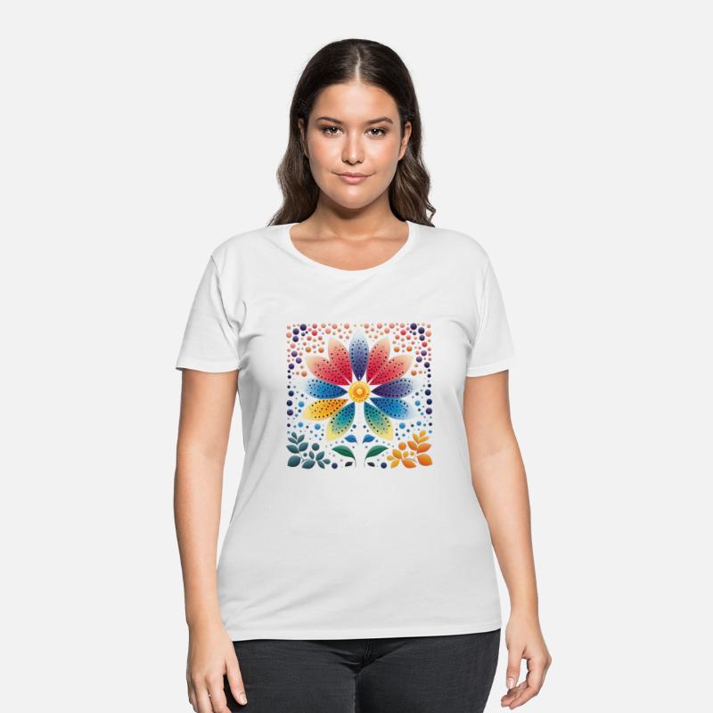 Unique Floral Art - Colorful Flower Art Graphics