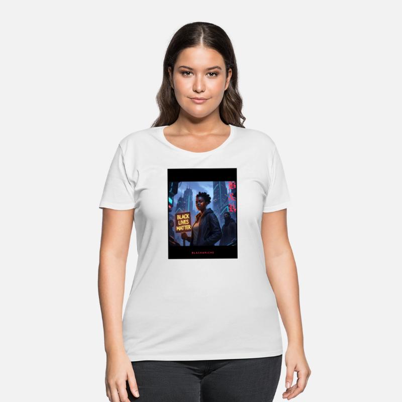 Urban Night Protest with Black Lives Matter