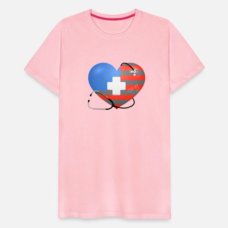 USA American health, doctors and nurses