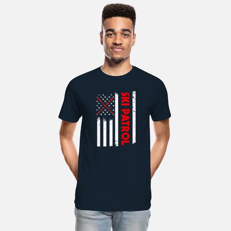 USA Flag Ski Patrol America