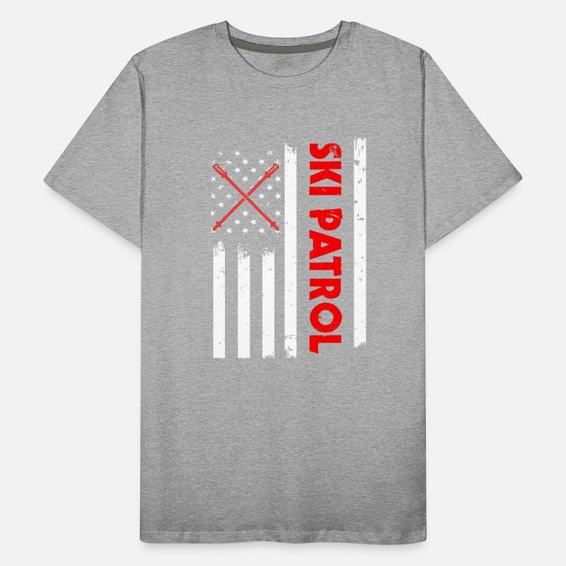 USA Flag Ski Patrol America