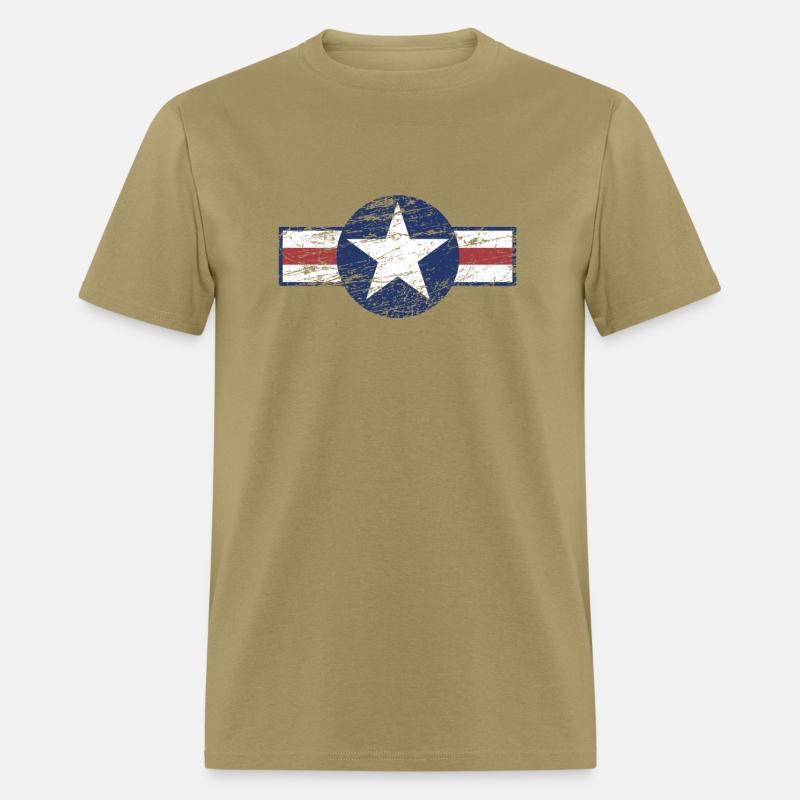 Used Look Grunge United States Army Star Design