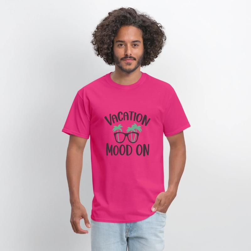 Vacation mood, on t shirt design Summer T shirt