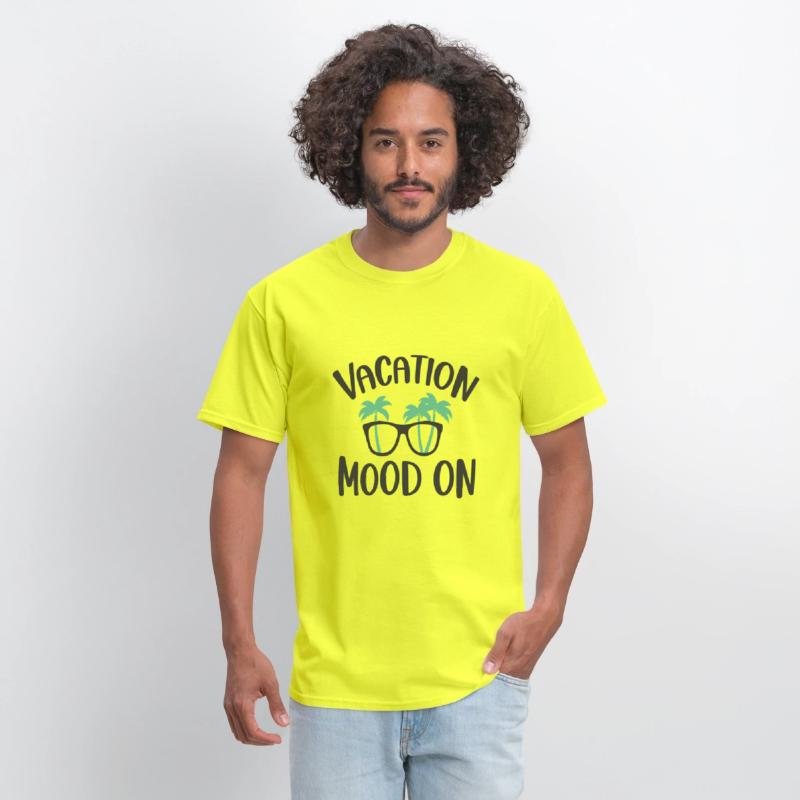Vacation mood, on t shirt design Summer T shirt