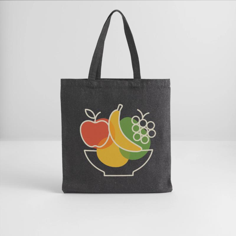 Vibrant Fruit Bowl Illustration