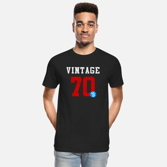 Vintage 1970 Back Print On T