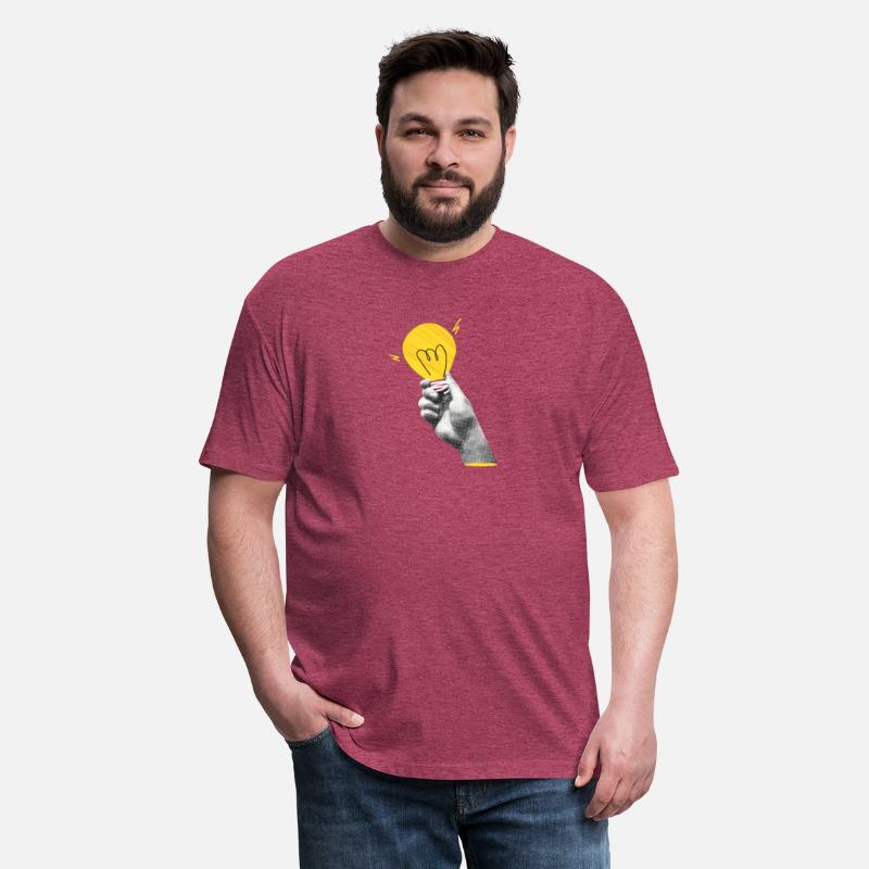 Vintage Light Bulb Halftone Collage - Idea Innovat