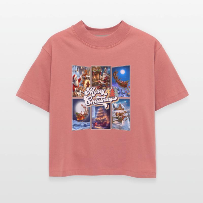 Vintage Santa Claus Merry Christmas Picture Frame