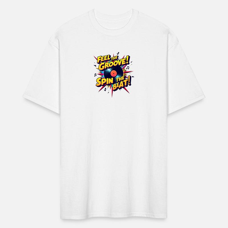 Vinyl Groove Explosion – Retro Comic Music Vibes