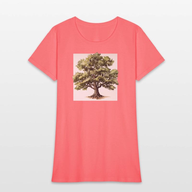 Watercolor Oak Tree Printable Art