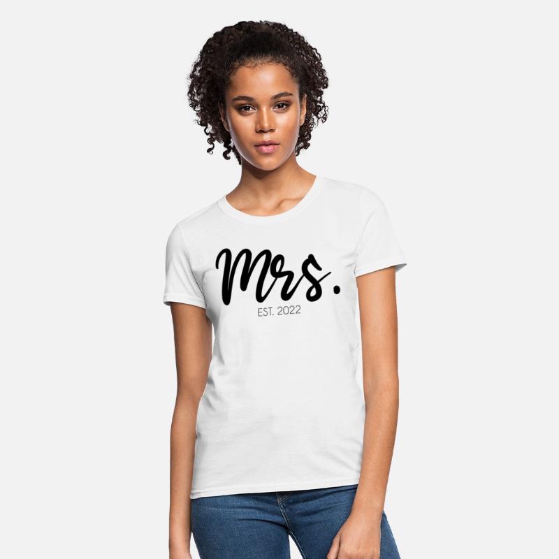 Wedding Mrs Est 2022 Bridal Bride